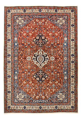 Alfombra persa - Tabriz - 290 x 198 cm - rojo