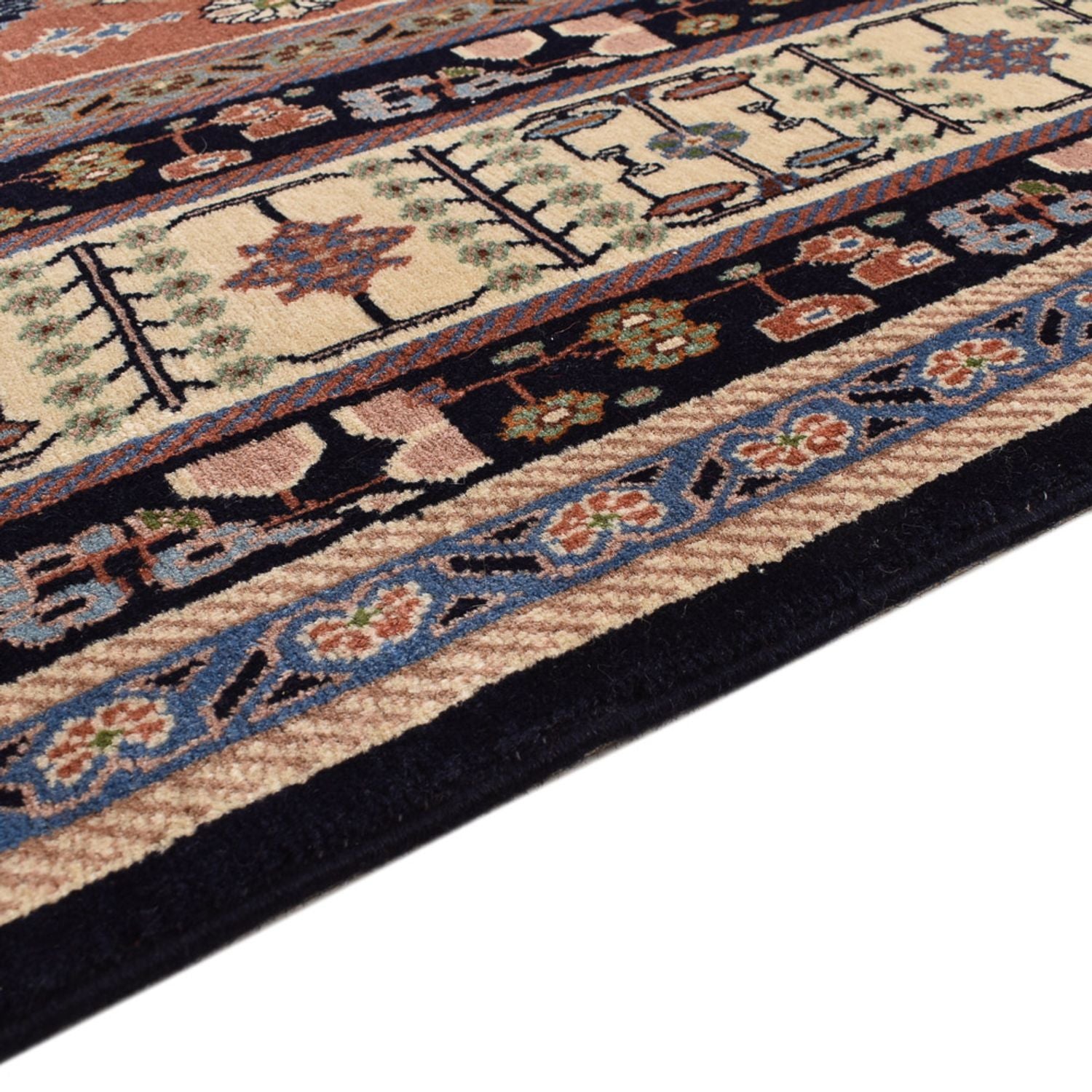 Alfombra Gabbeh - Persa Kashkuli - 285 x 205 cm - rojo claro