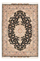 Alfombra Persa - Tabriz - Real - 255 x 158 cm - azul oscuro