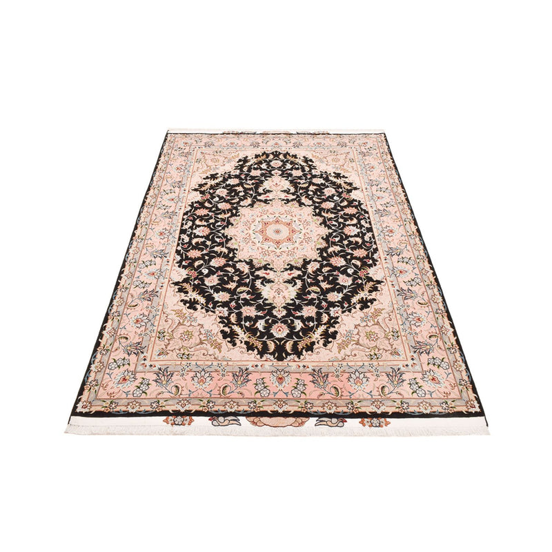 Alfombra Persa - Tabriz - Real - 255 x 158 cm - azul oscuro