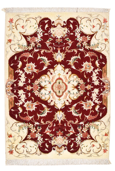 Tabriz - 50 Raj Alfombra 60x90cm - Alfombra persa