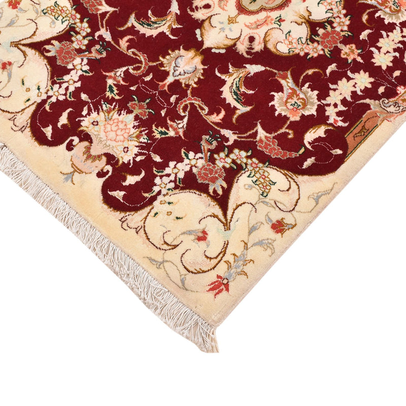 Alfombra Persa - Tabriz - Real - 90 x 60 cm - rojo