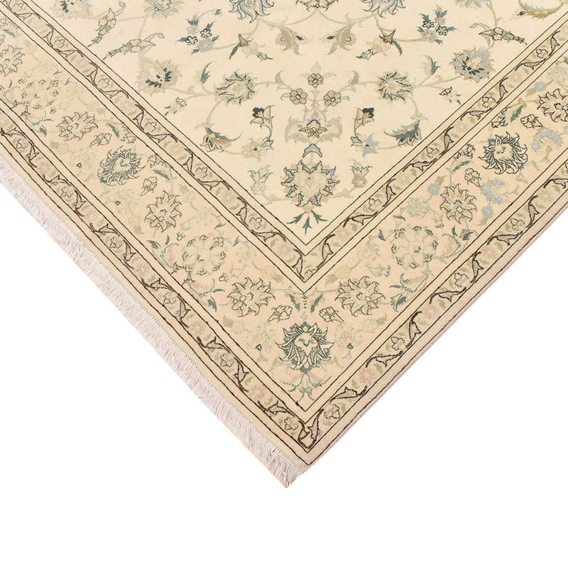 Alfombra Persa - Tabriz - Real - 266 x 200 cm - verde claro