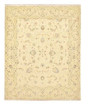Alfombra Persa - Tabriz - Real - 240 x 200 cm - verde claro