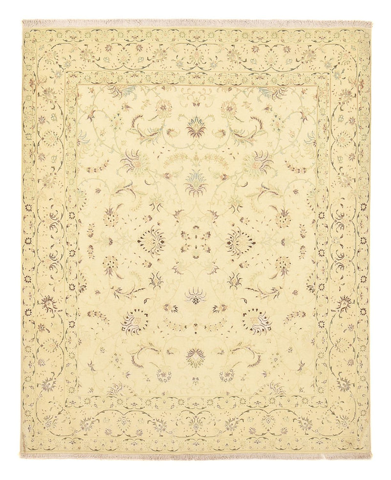 Alfombra Persa - Tabriz - Real - 240 x 200 cm - verde claro