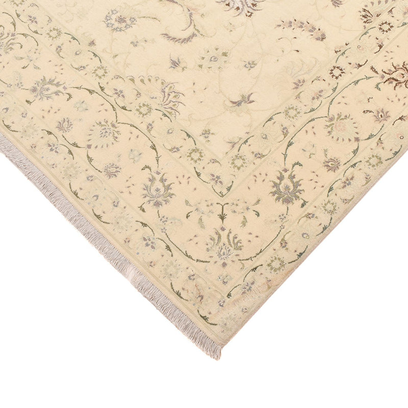 Alfombra Persa - Tabriz - Real - 240 x 200 cm - verde claro