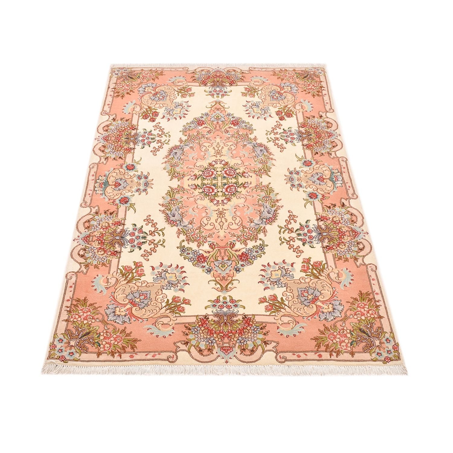 Alfombra Persa - Tabriz - Real - 169 x 104 cm - beige