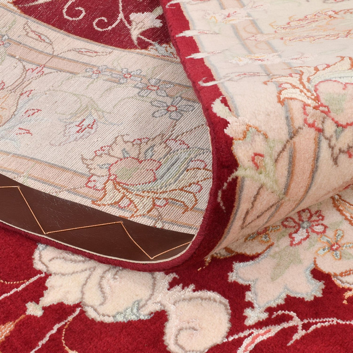 Alfombra Persa - Tabriz - Real - 200 x 152 cm - rojo