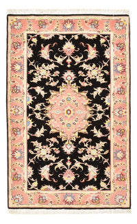 Alfombra Persa - Tabriz - Real - 121 x 73 cm - azul oscuro