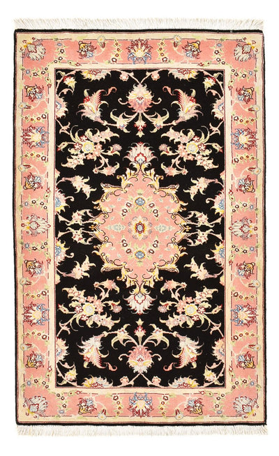 Tabriz - 50 Raj Alfombra 73x121cm - Alfombra persa - azul oscuro