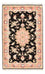 Alfombra Persa - Tabriz - Real - 121 x 73 cm - azul oscuro