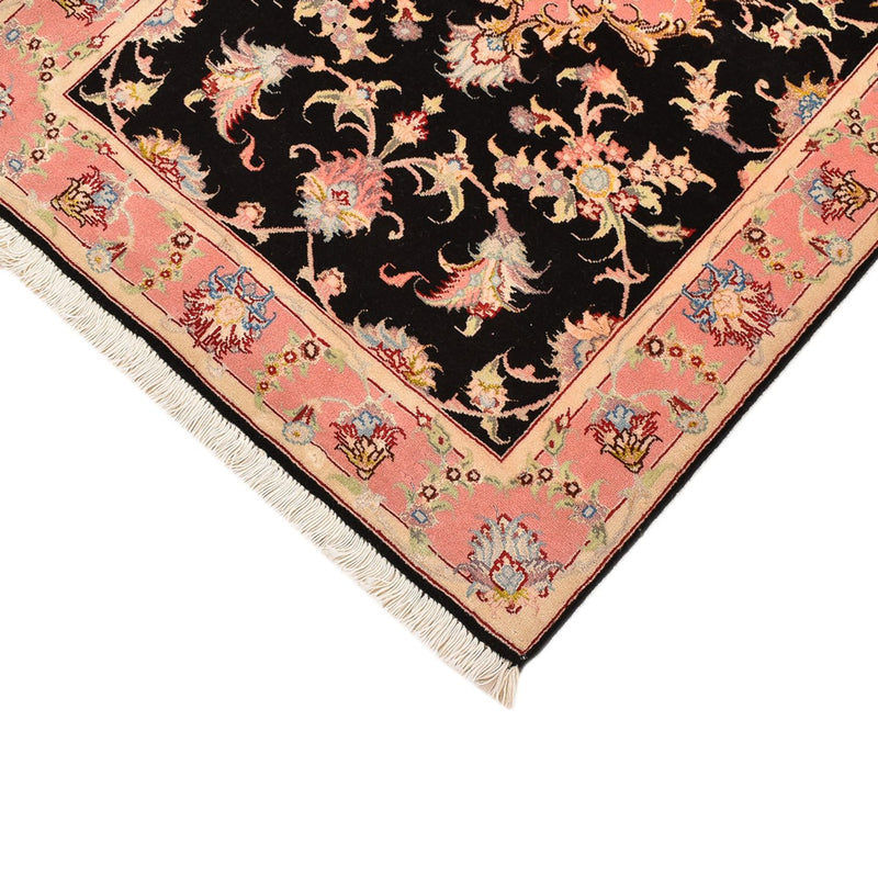 Alfombra Persa - Tabriz - Real - 121 x 73 cm - azul oscuro