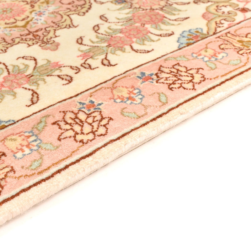 Alfombra Persa - Tabriz - Real - 82 x 62 cm - beige oscuro