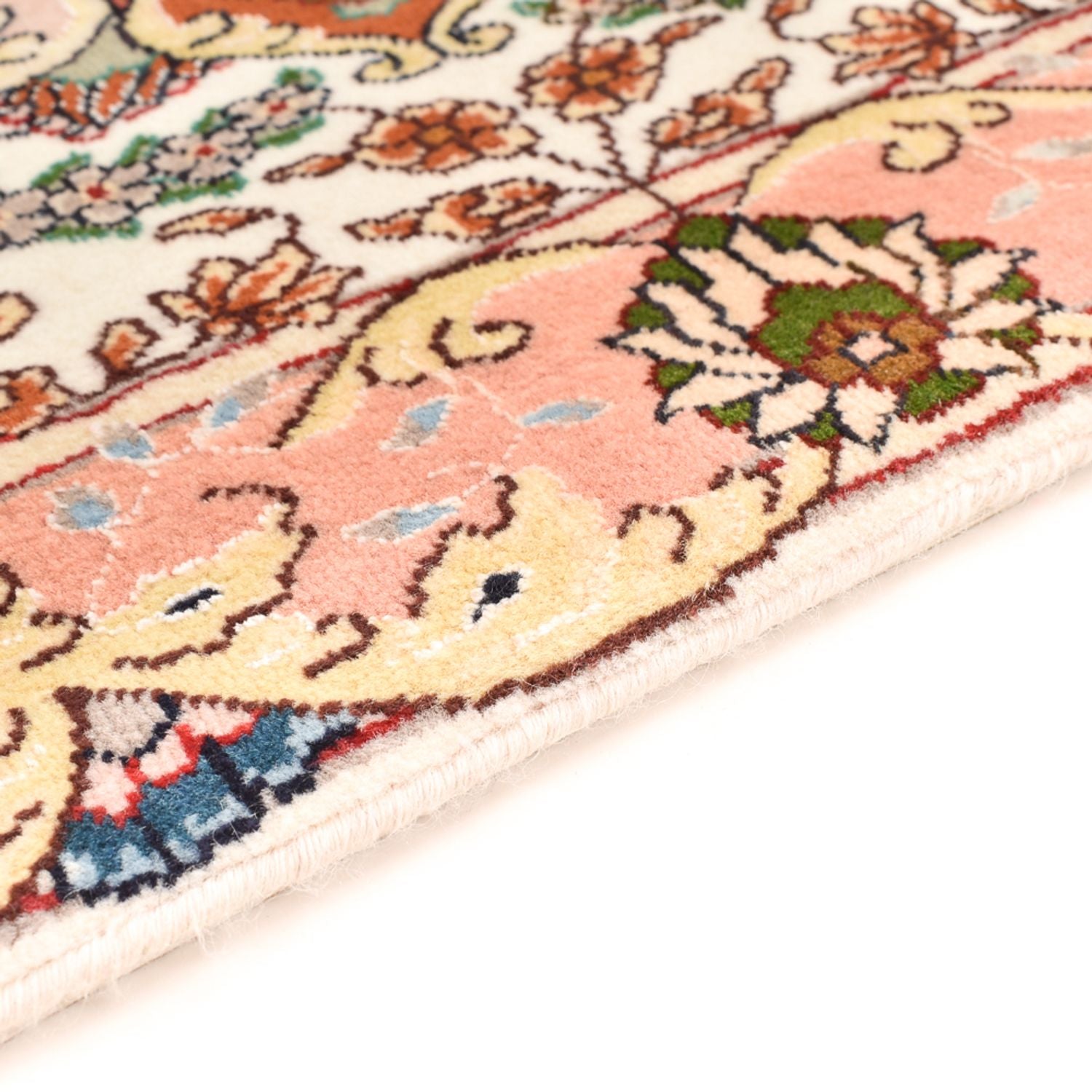 Alfombra Persa - Tabriz - Real - 90 x 60 cm - multicolor