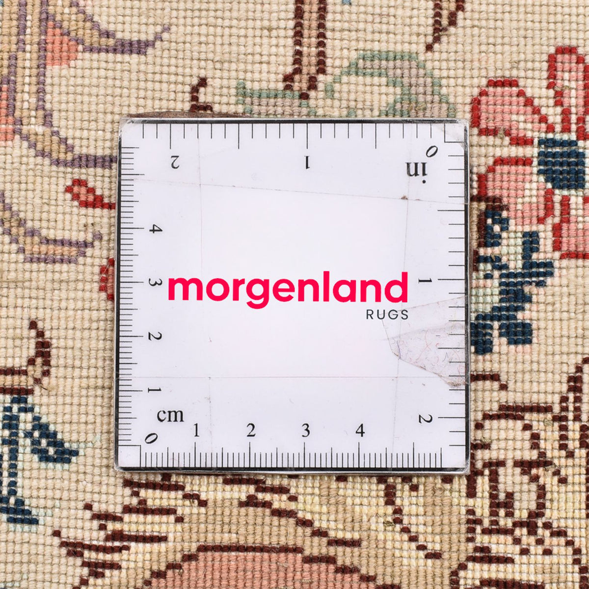 Alfombra Persa - Tabriz - Real - 92 x 59 cm - beige claro