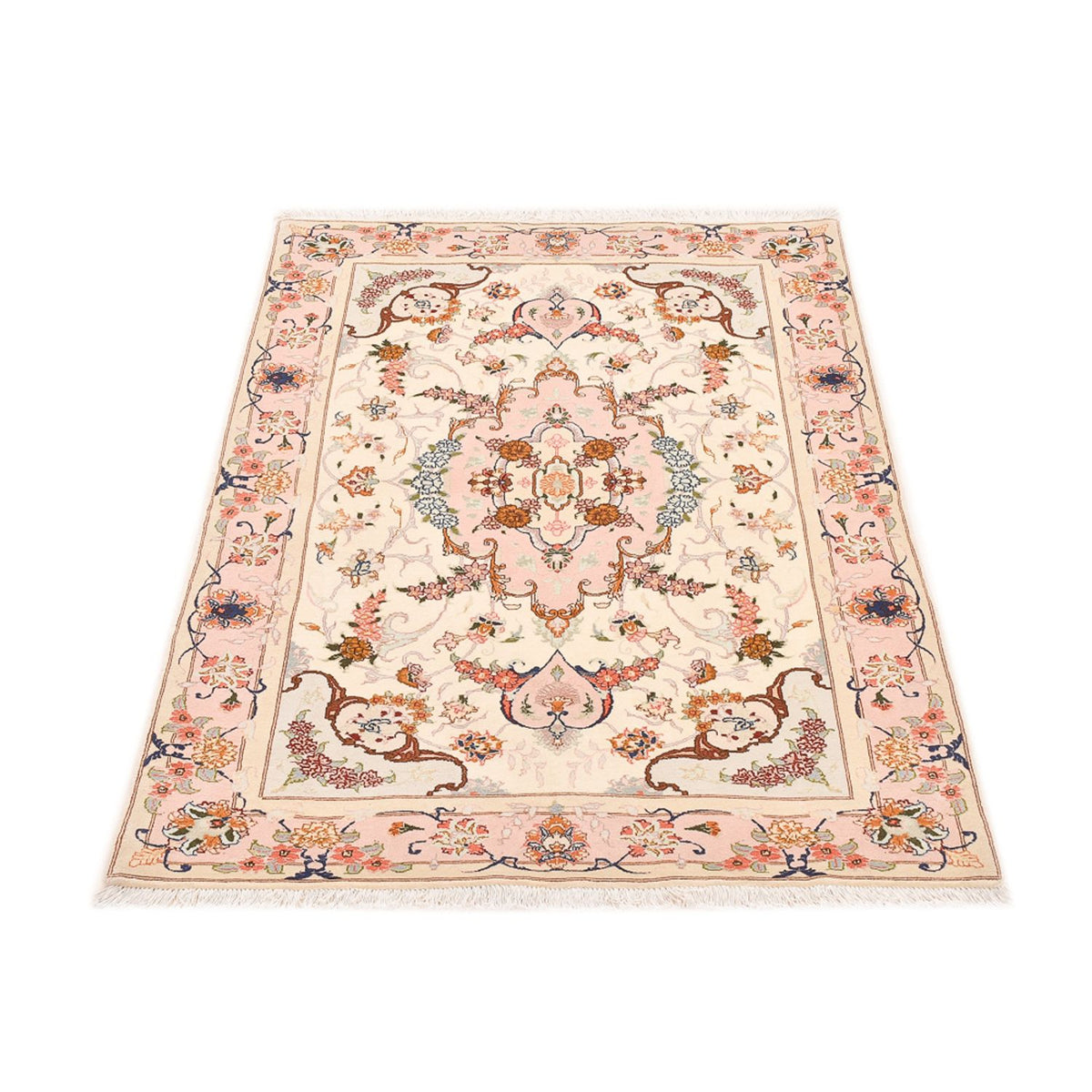 Alfombra Persa - Tabriz - Real - 149 x 102 cm - beige