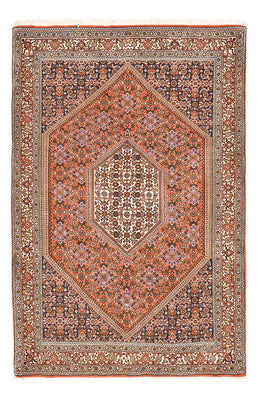 Alfombra persa - Bidjar - 164 x 113 cm - rojo