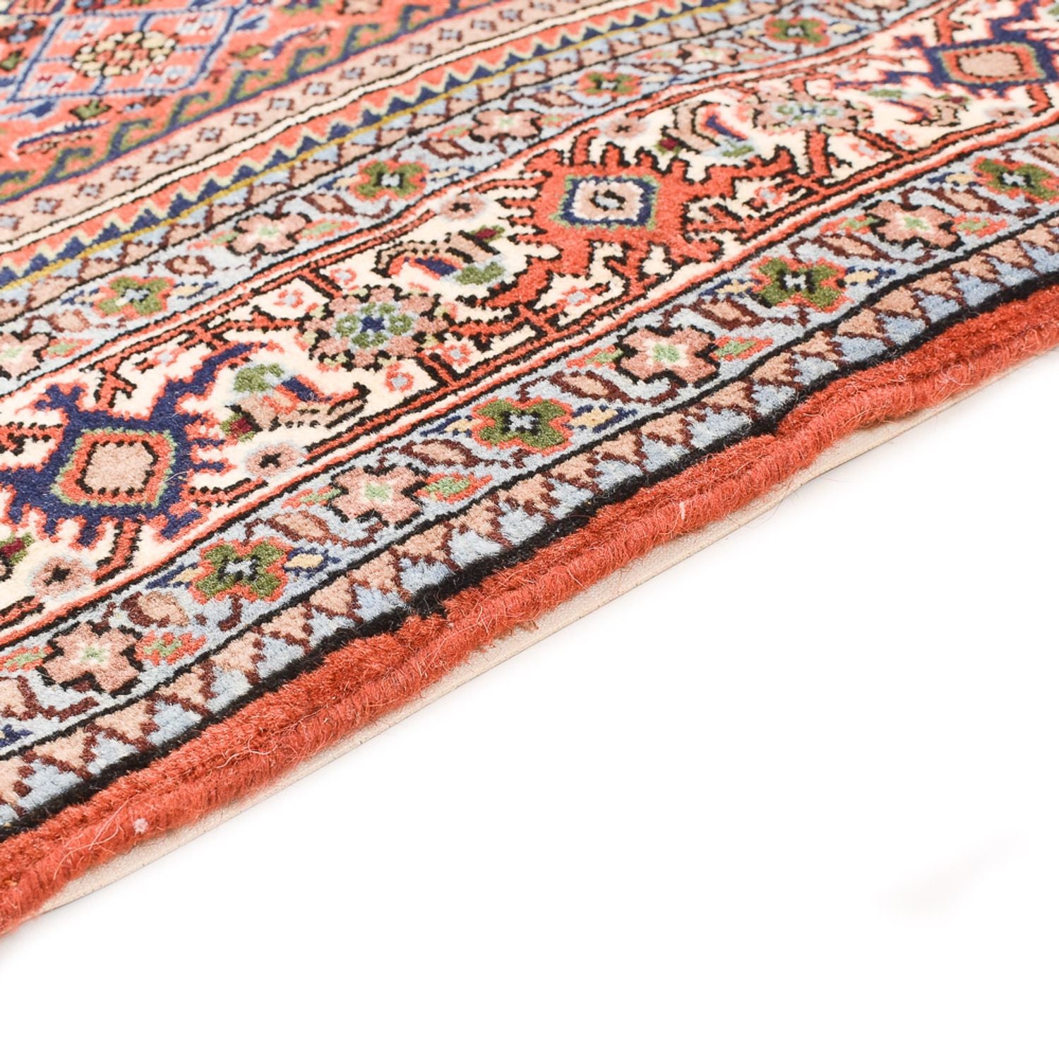 Alfombra persa - Bidjar - 164 x 113 cm - rojo