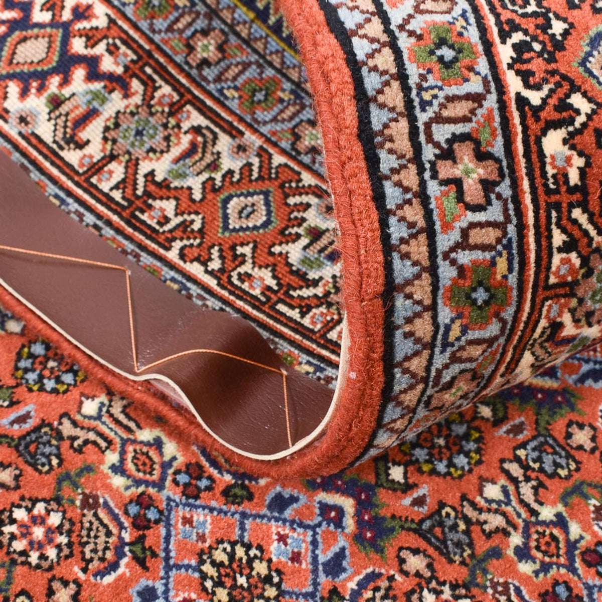 Alfombra persa - Bidjar - 164 x 113 cm - rojo