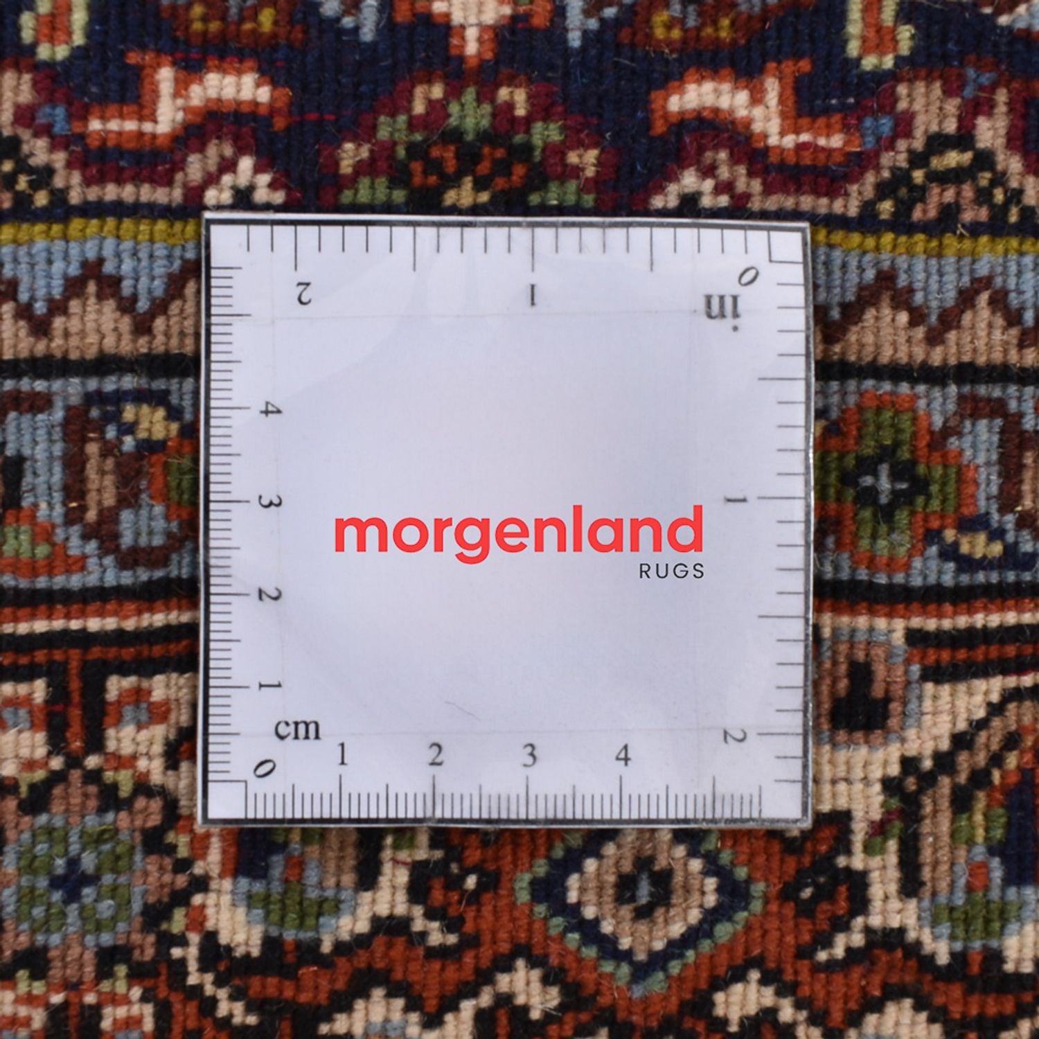 Alfombra persa - Bidjar - 164 x 113 cm - rojo