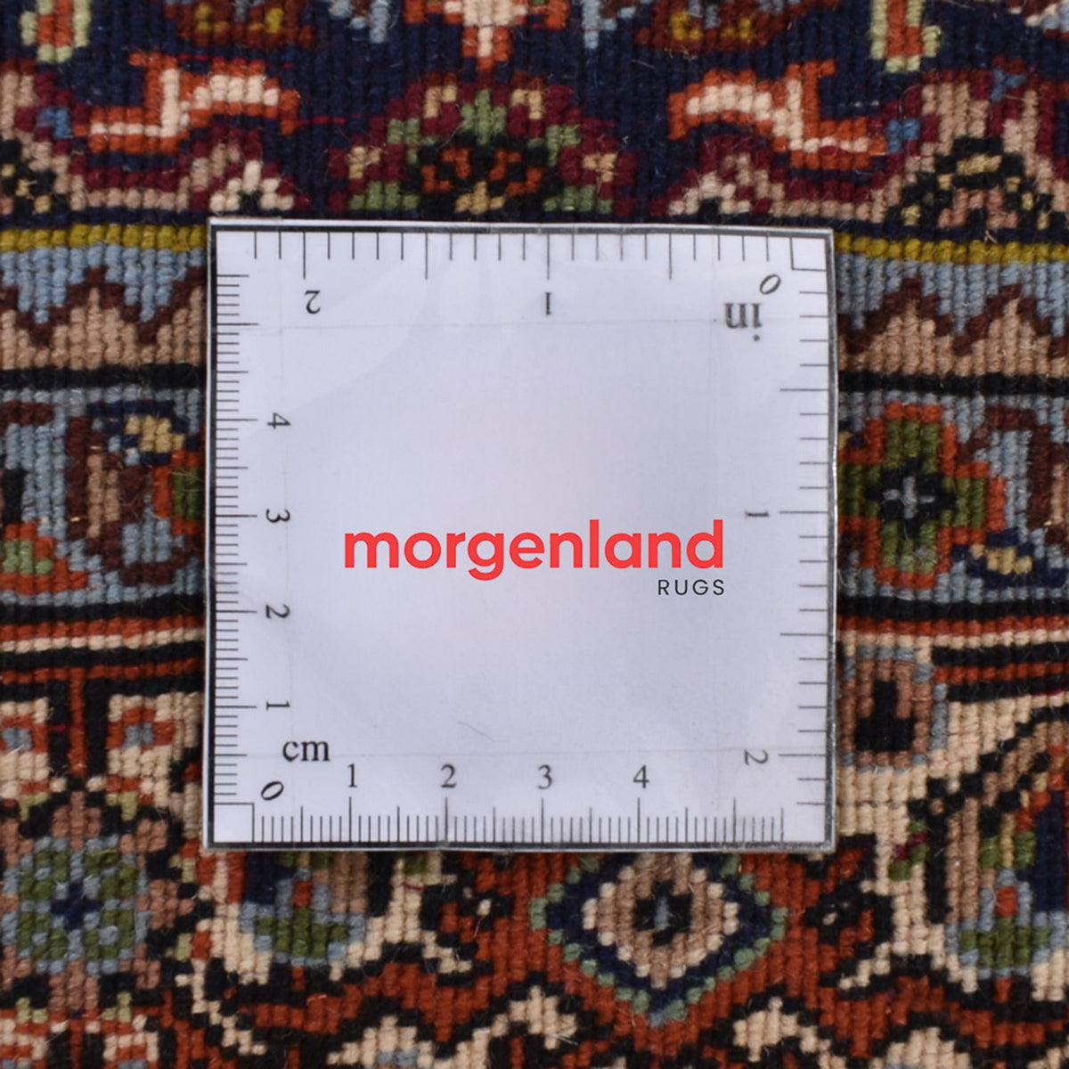 Alfombra persa - Bidjar - 164 x 113 cm - rojo