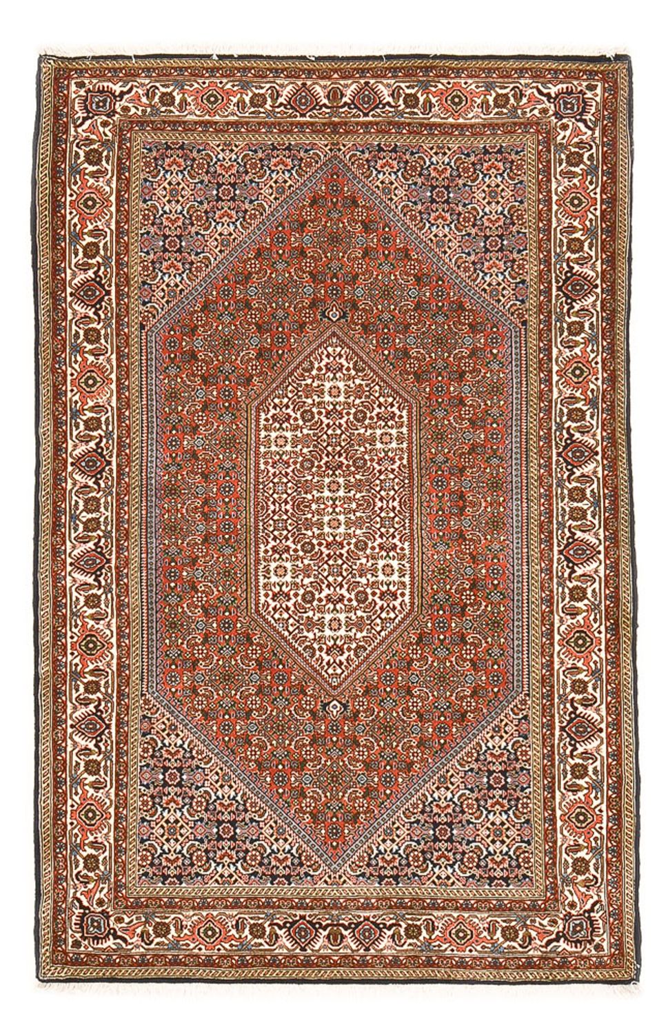 Alfombra persa - Bidjar - 173 x 113 cm - óxido