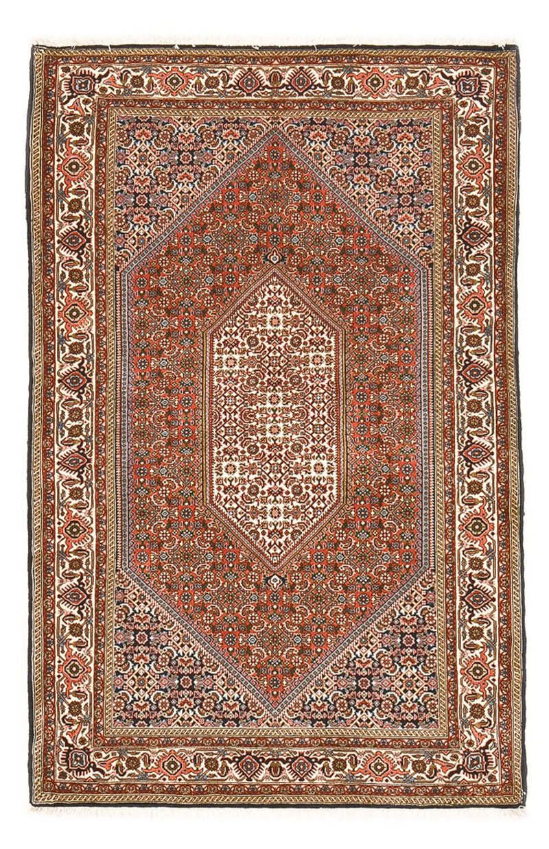 Alfombra persa - Bidjar - 173 x 113 cm - óxido