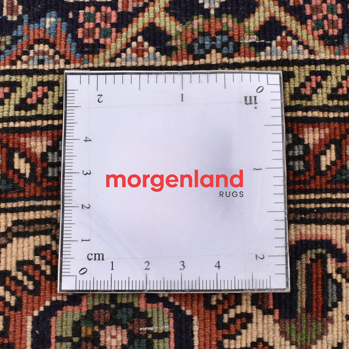 Alfombra persa - Bidjar - 173 x 113 cm - óxido