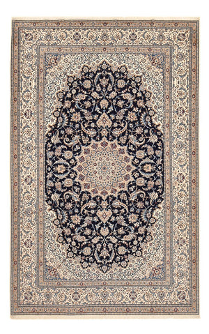 Alfombra Persa - Nain - Prima - 314 x 200 cm - azul oscuro