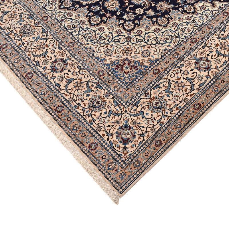 Alfombra Persa - Nain - Prima - 314 x 200 cm - azul oscuro