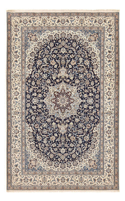 Alfombra Persa - Nain - Prima - 308 x 211 cm - azul oscuro