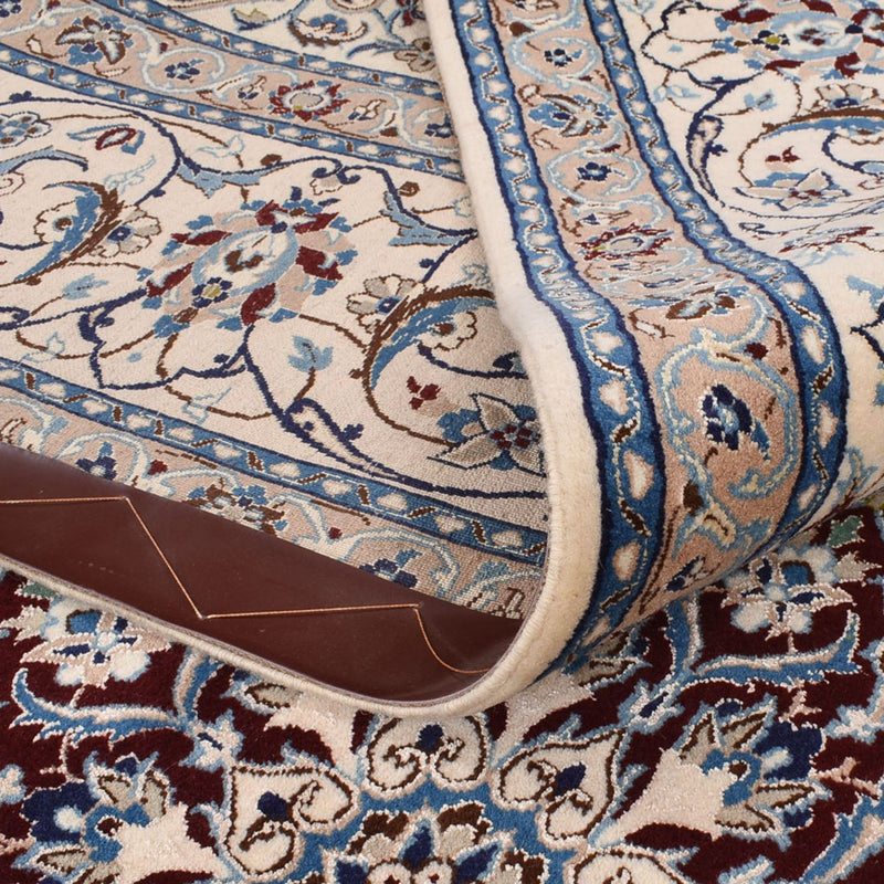 Alfombra Persa - Nain - Prima - 308 x 211 cm - azul oscuro