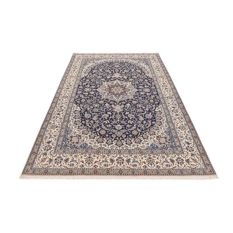 Alfombra Persa - Nain - Prima - 308 x 211 cm - azul oscuro