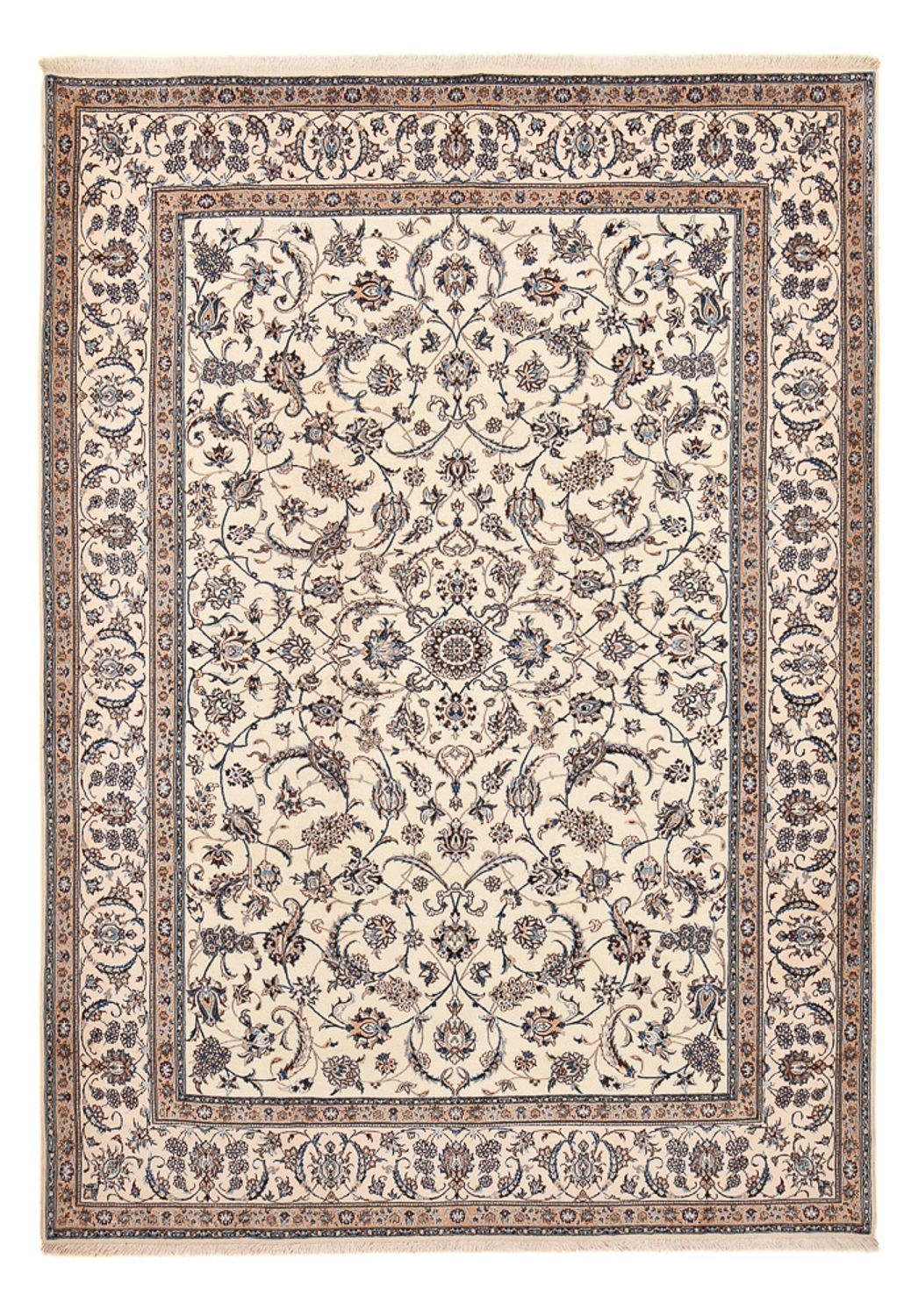 Alfombra Persa - Nain - Prima - 310 x 217 cm - crema