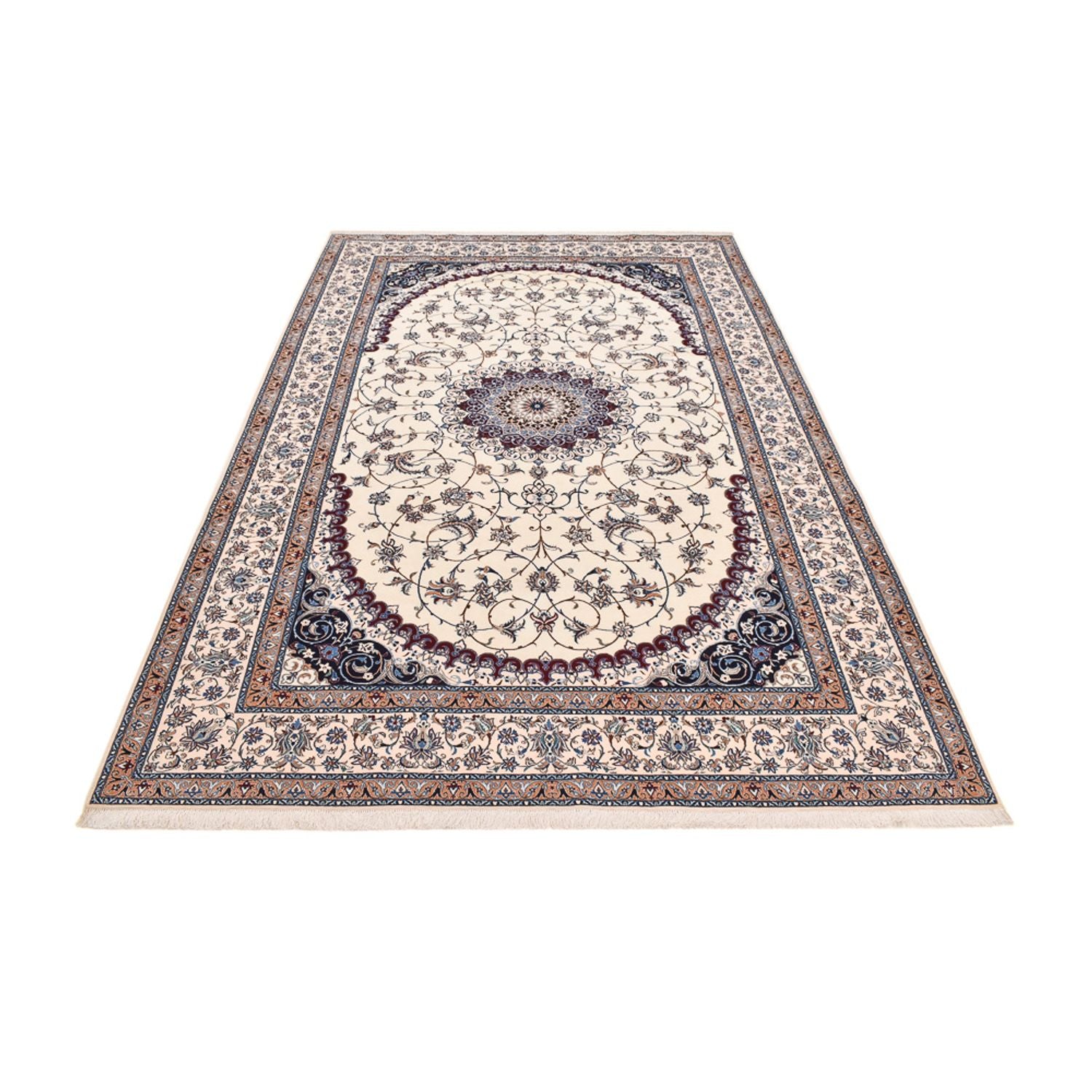 Alfombra Persa - Nain - Prima - 321 x 210 cm - crema
