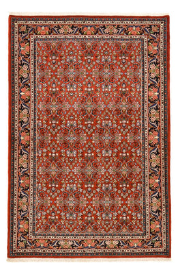 Alfombra persa - Bidjar - 207 x 139 cm - rojo