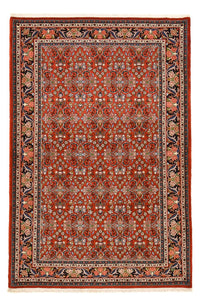 Alfombra persa - Bidjar - 207 x 139 cm - rojo