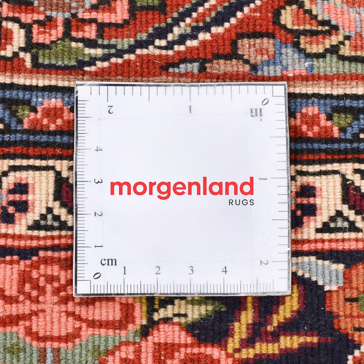 Alfombra persa - Bidjar - 207 x 139 cm - rojo