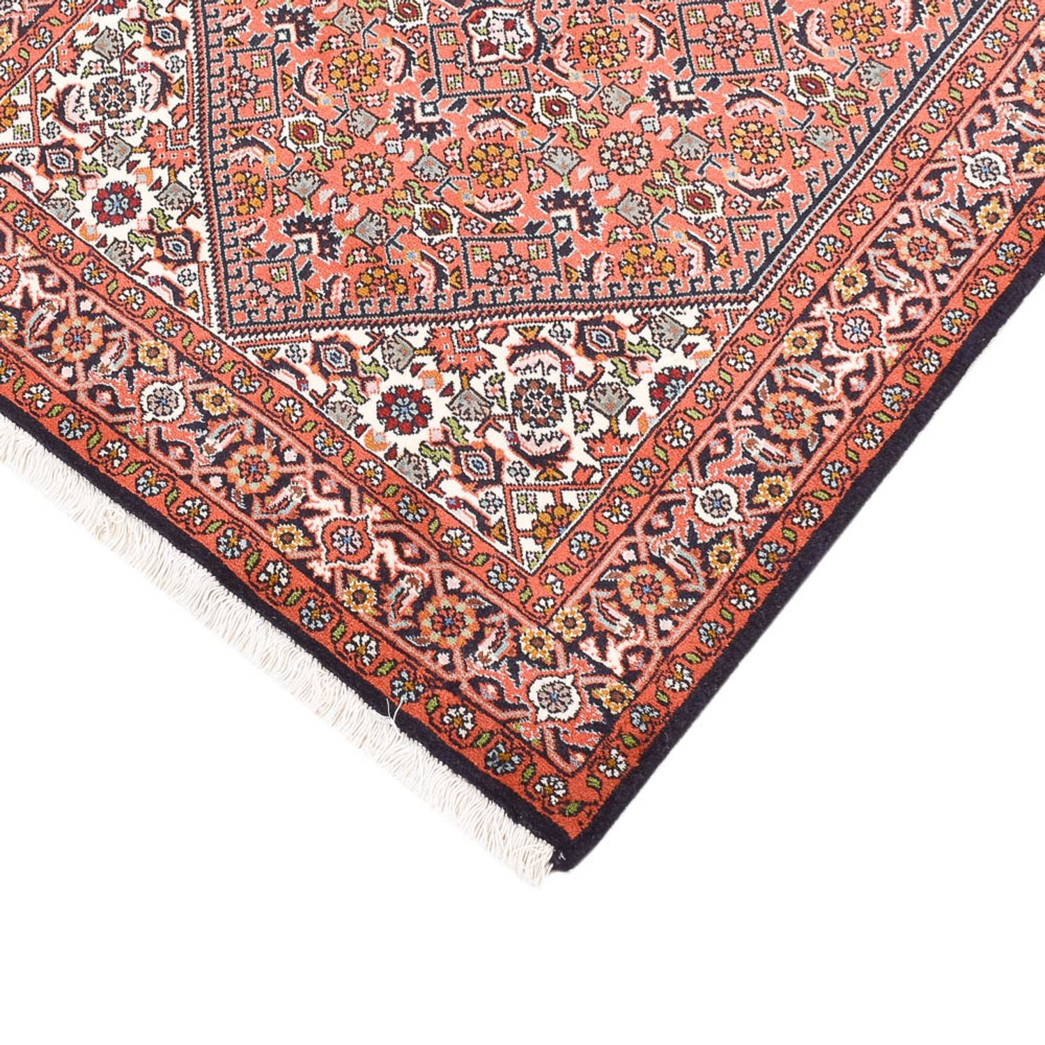 Alfombra persa - Bidjar - 154 x 86 cm - óxido