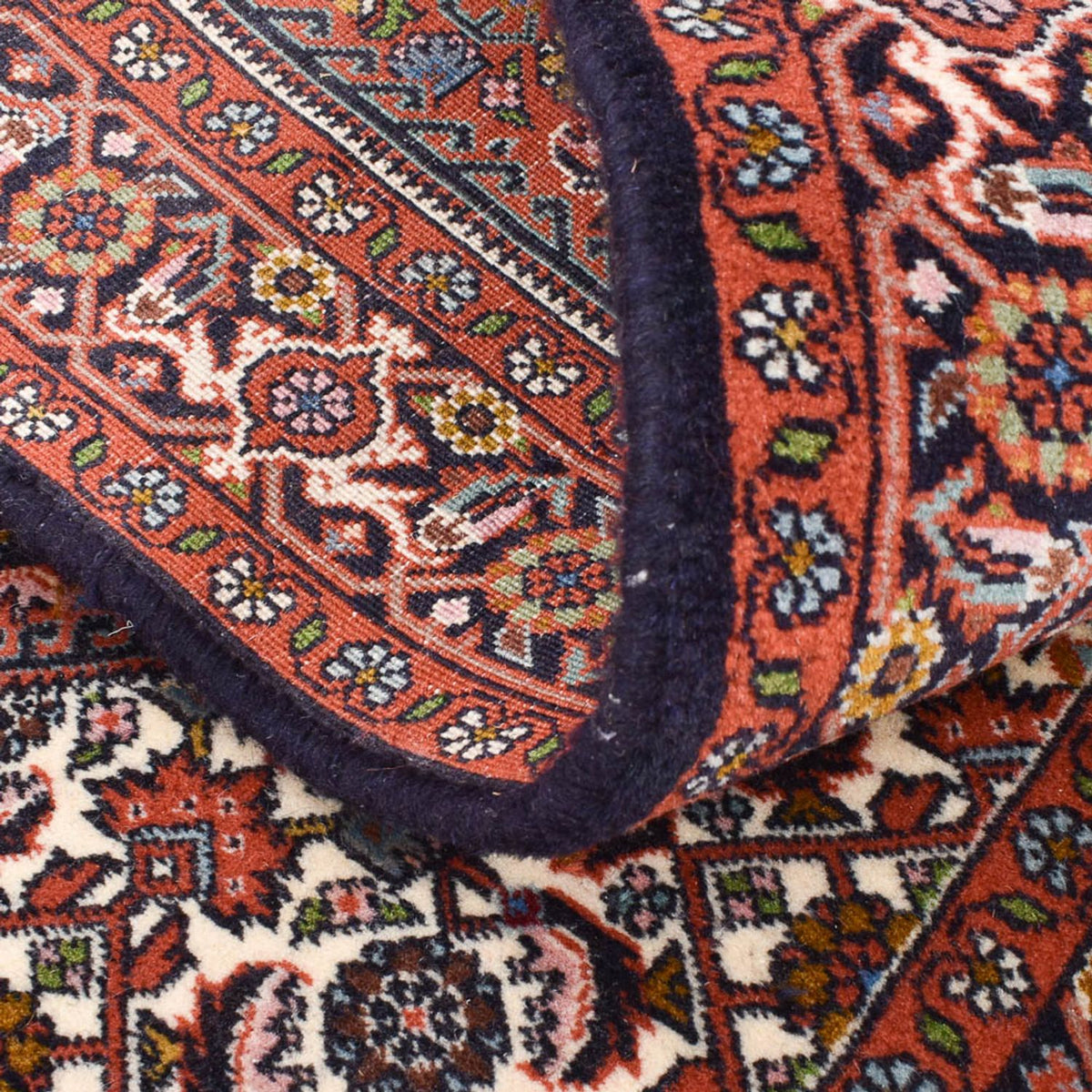 Alfombra persa - Bidjar - 154 x 86 cm - óxido