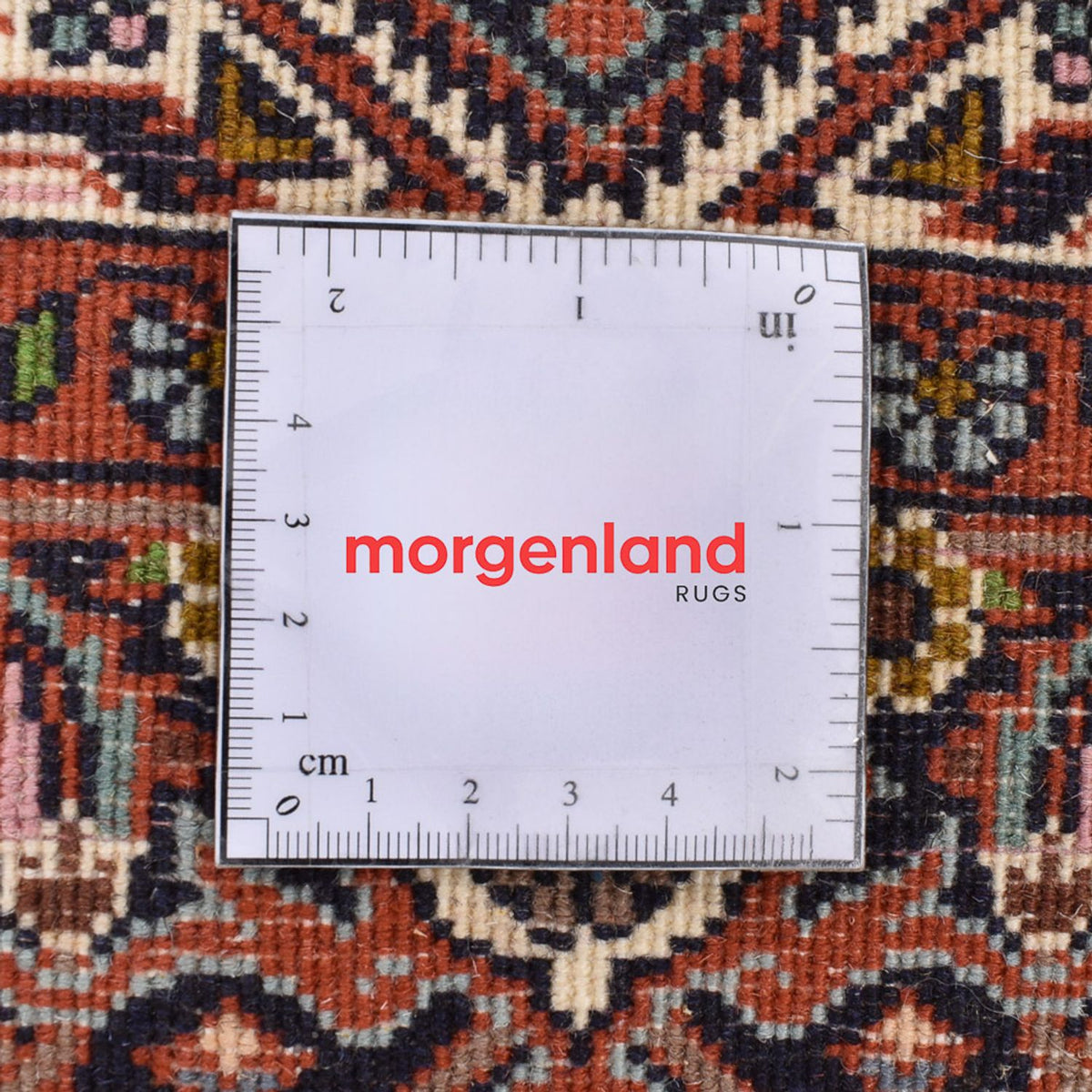 Alfombra persa - Bidjar - 154 x 86 cm - óxido