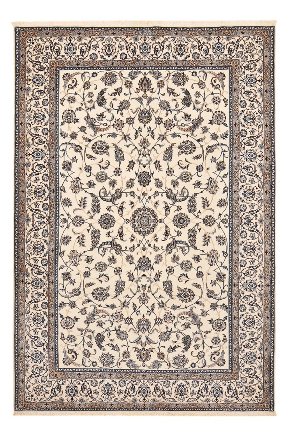 Alfombra Persa - Nain - Prima - 298 x 206 cm - crema