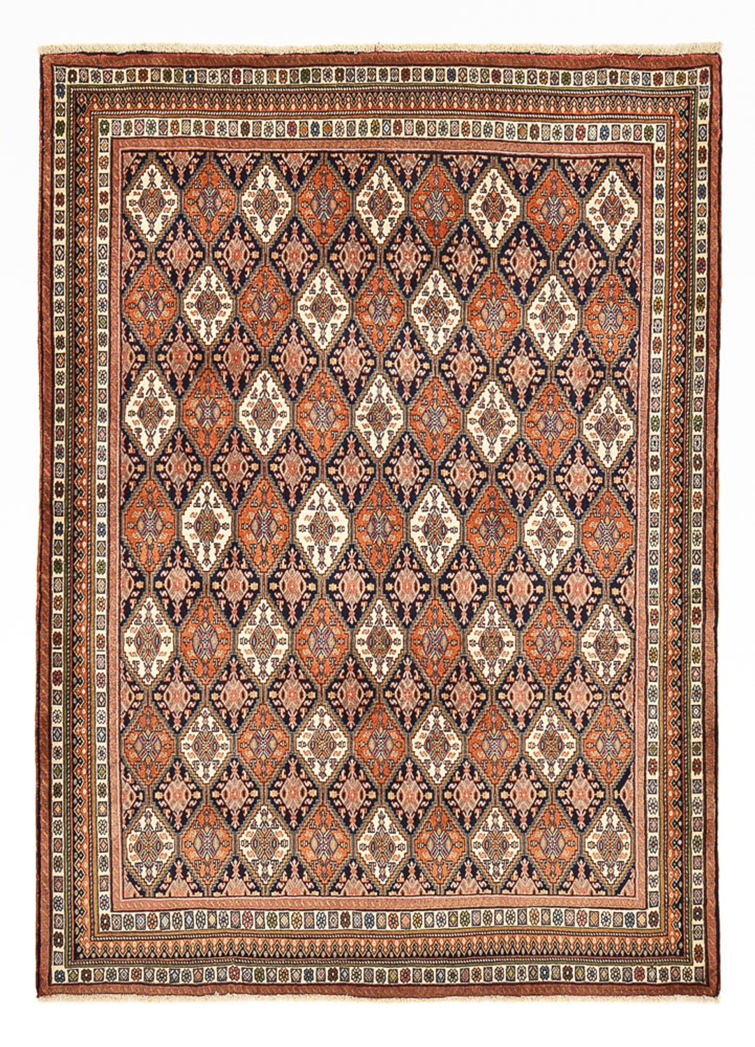 Alfombra persa - Nómada - 252 x 183 cm - óxido
