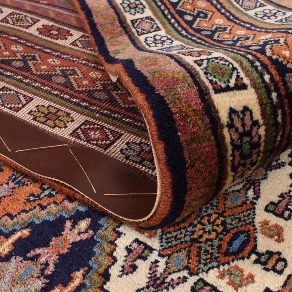 Alfombra persa - Nómada - 252 x 183 cm - óxido