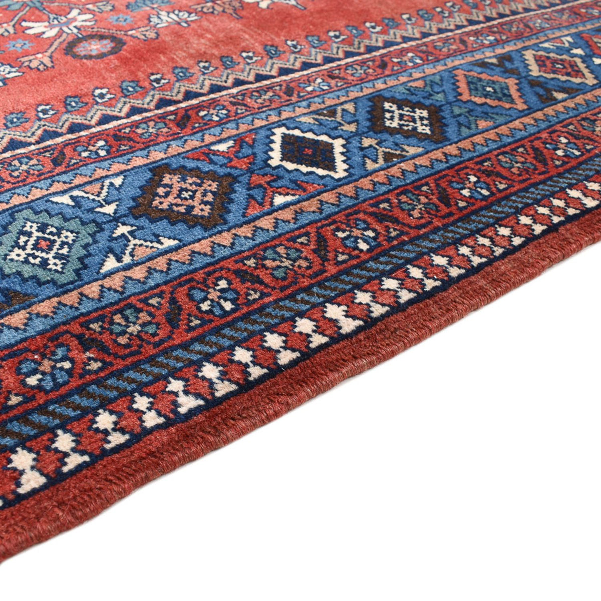Alfombra persa - Nómada - 260 x 207 cm - rojo
