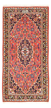 Alfombra persa - Keshan - 125 x 75 cm - rojo