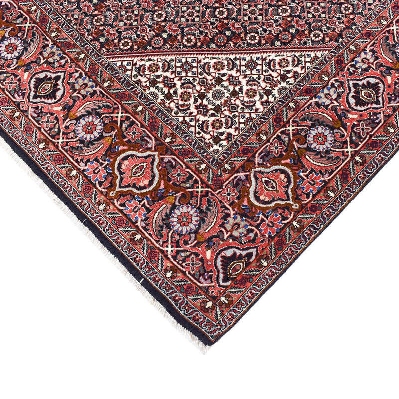 Alfombra persa - Bidjar - 315 x 248 cm - rojo oscuro