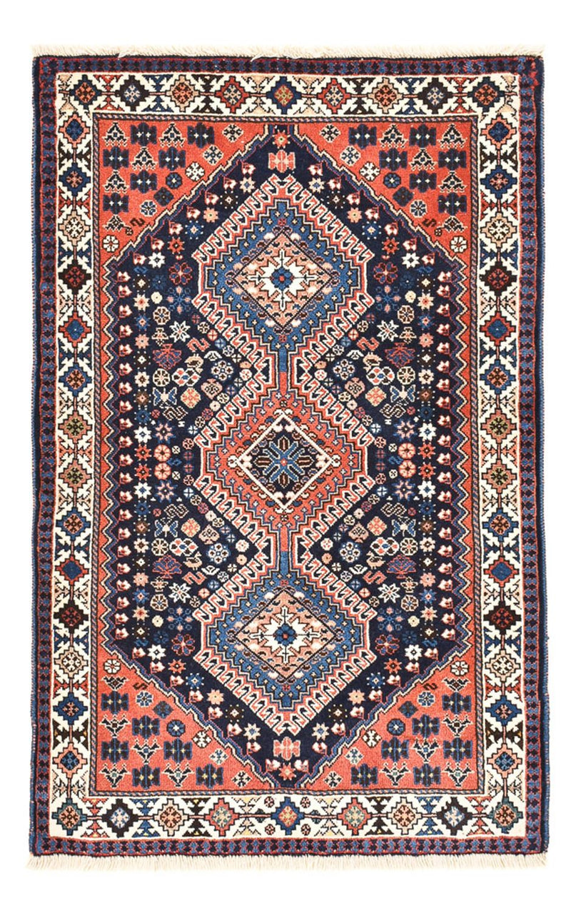 Alfombra persa - Nómada - 125 x 75 cm - multicolor