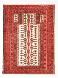 Alfombra Belutsch - 143 x 102 cm - rojo