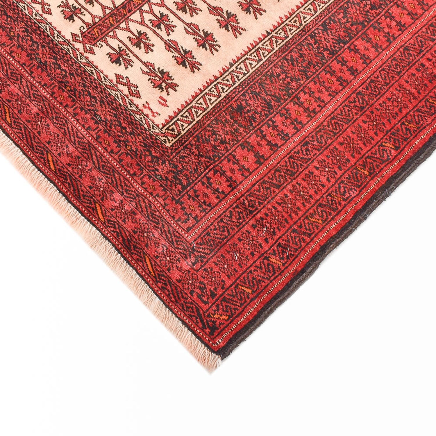 Alfombra Belutsch - 143 x 102 cm - rojo